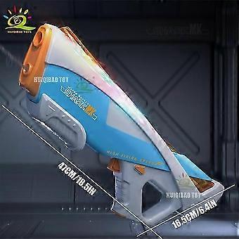 Electric Space Water Gun Play Sprinkers Fights Summer Toy Automatic Water Absorbing Guns Outdoor Beach Swimming Pool Toys Kid Adults