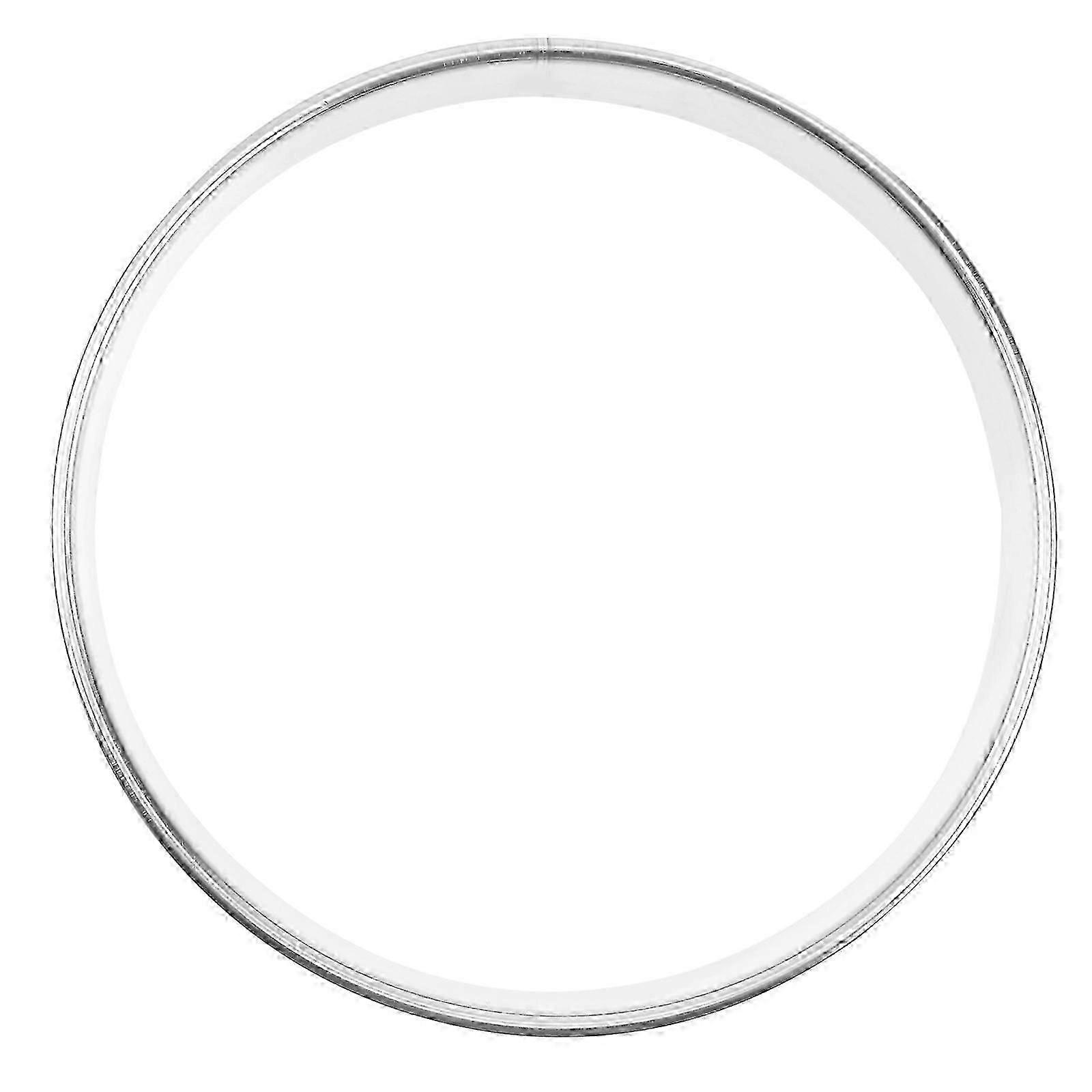 Pizza Mold Ring Saucing Ring 9 Inch Silver Baking Tool 1Pack for Home Users