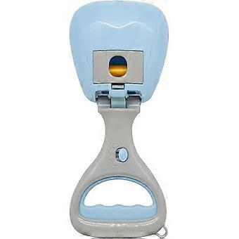 Pooper Scooper for Dogs,Portable Pet Poop Scooper with High Strength Durable Spring andBag Attachment for Large Medium Small Dogs,Great for Grass and 