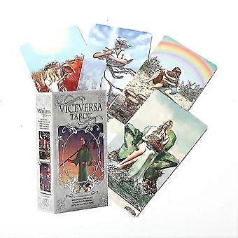 Star Spinner Tarot English Version Table Deck Tarot Oracle Card Fun Playing Divination Fate Board Games Pdf Guidebook78pcs Tt40