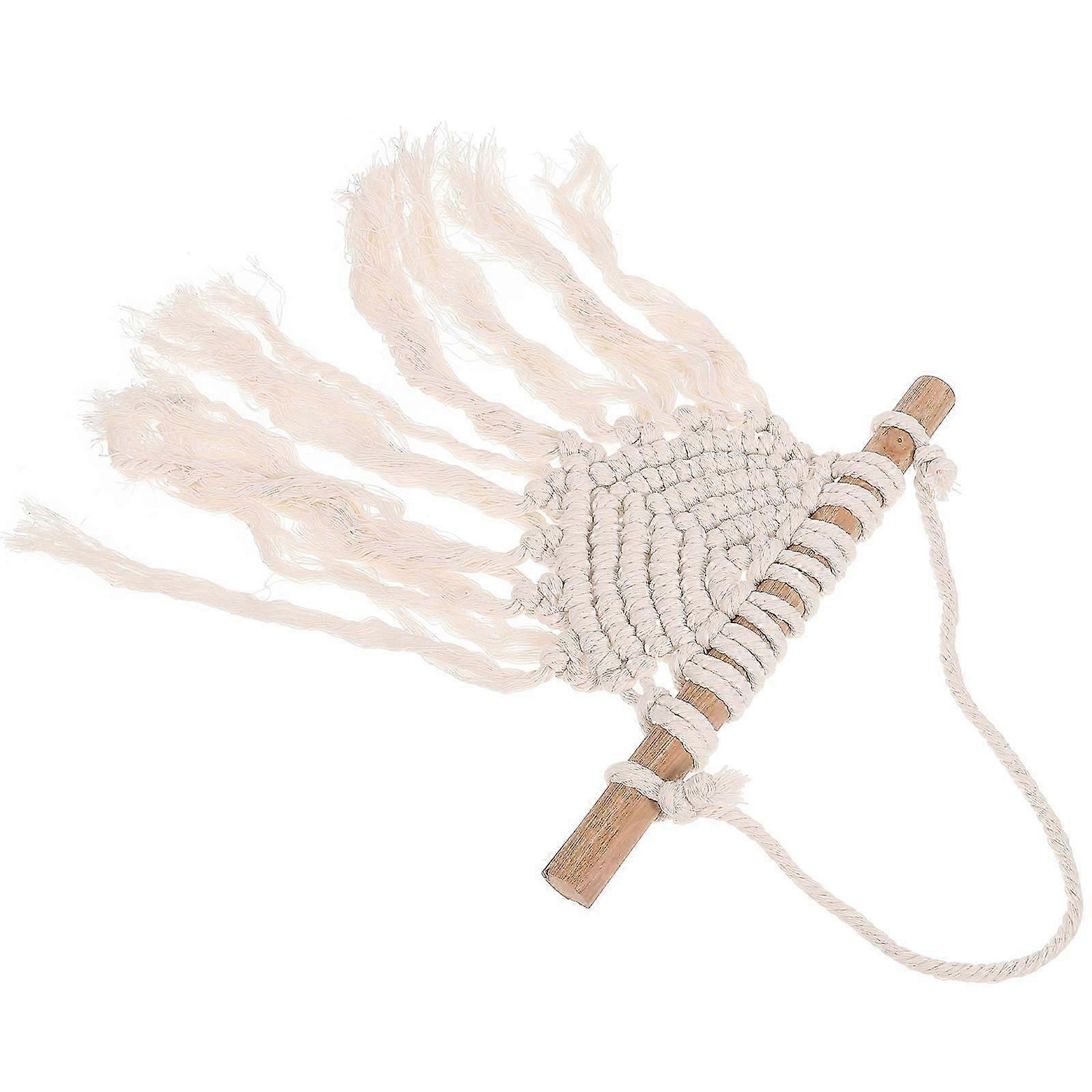 Leaf Shaped Weaving Pendant Wall Hanging Decor for Decor Use