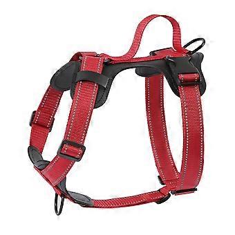 No Pull Pet Vest Harness With Padded Strap For Comfortable Walking And Running Small to Large Breeds Safe Outdoor Activity  XL Red