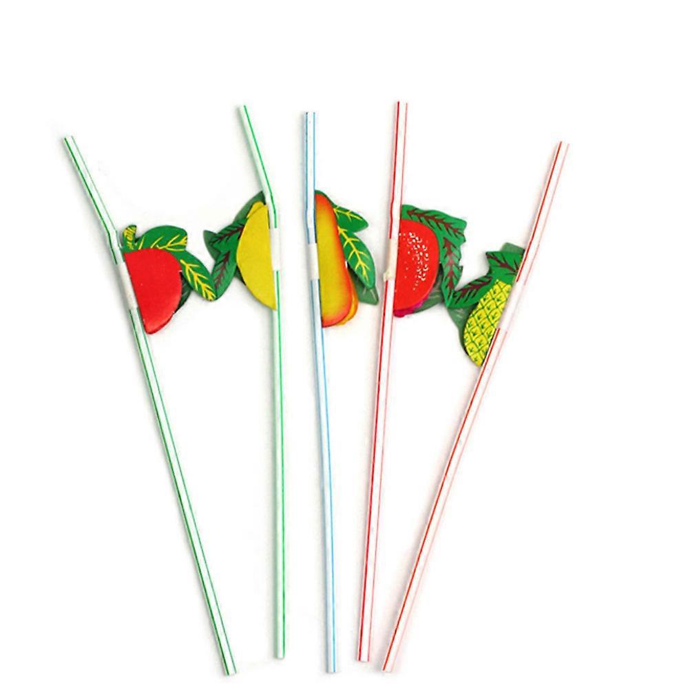 Fruit Decorated Party Drinking 50Pcs for Drinking