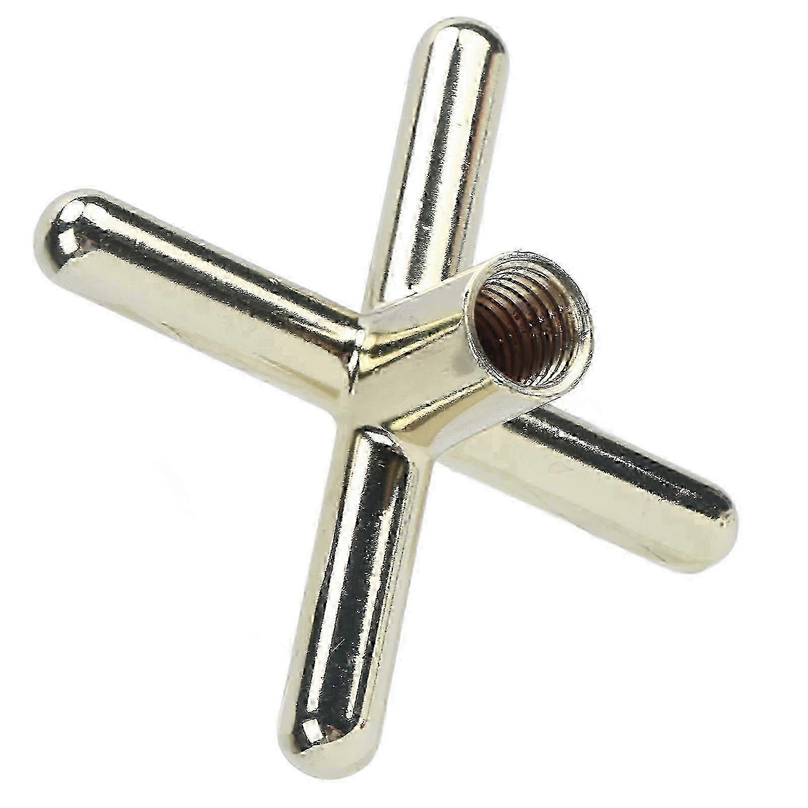 Billiards Cue Imitation Copper with Cross Shape Fork for Rack Mounting