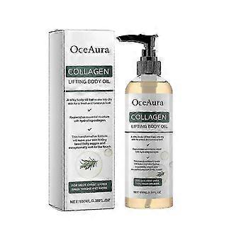 1-3x OceAura Collagen Straffendes Körperöl – Feuchtigkeitsspendendes und elastizitätsförderndes Massageöl für geschmeidige Haut