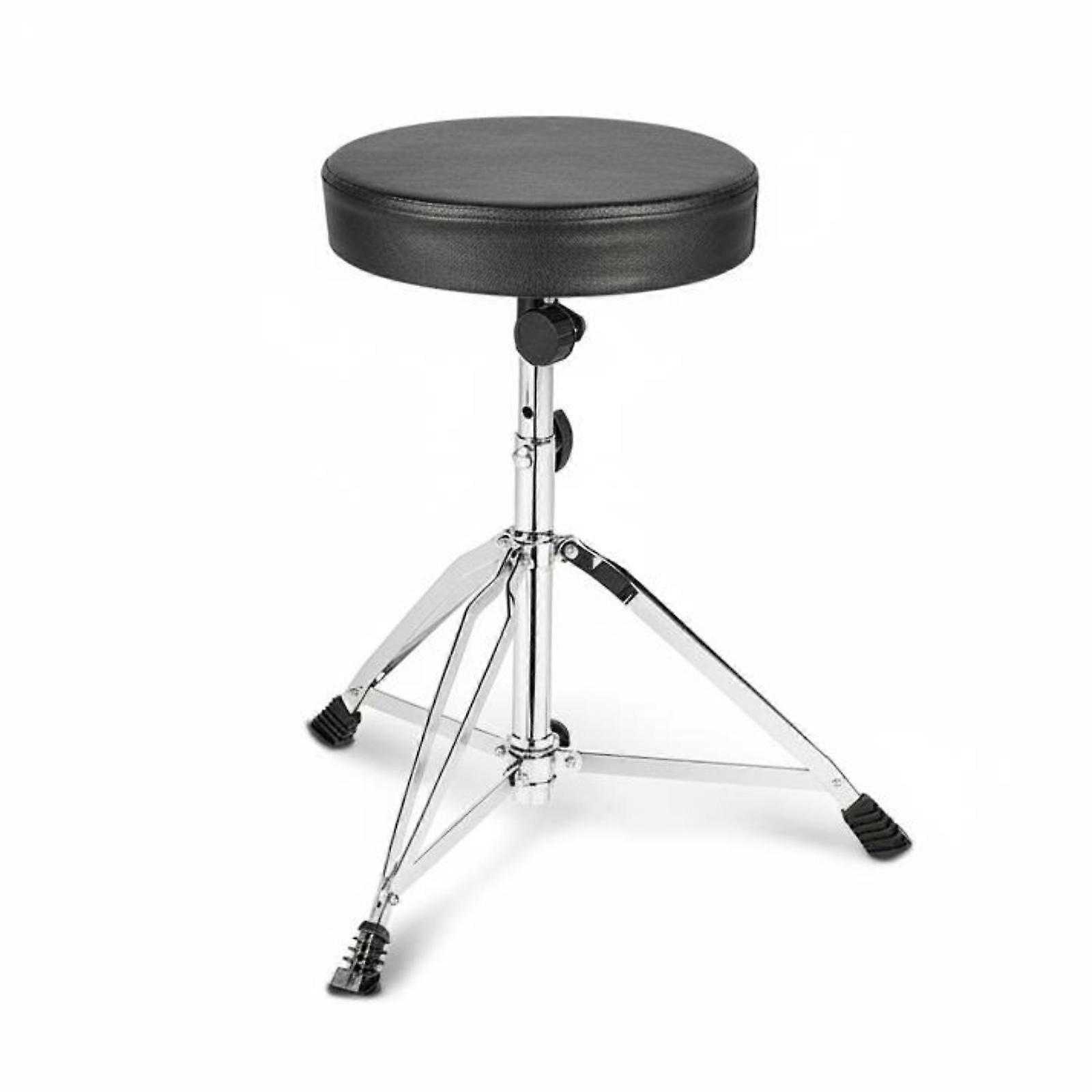 Drum Throne Foldable Drum Stool Tripod Base Drummer Stool for Drummers,