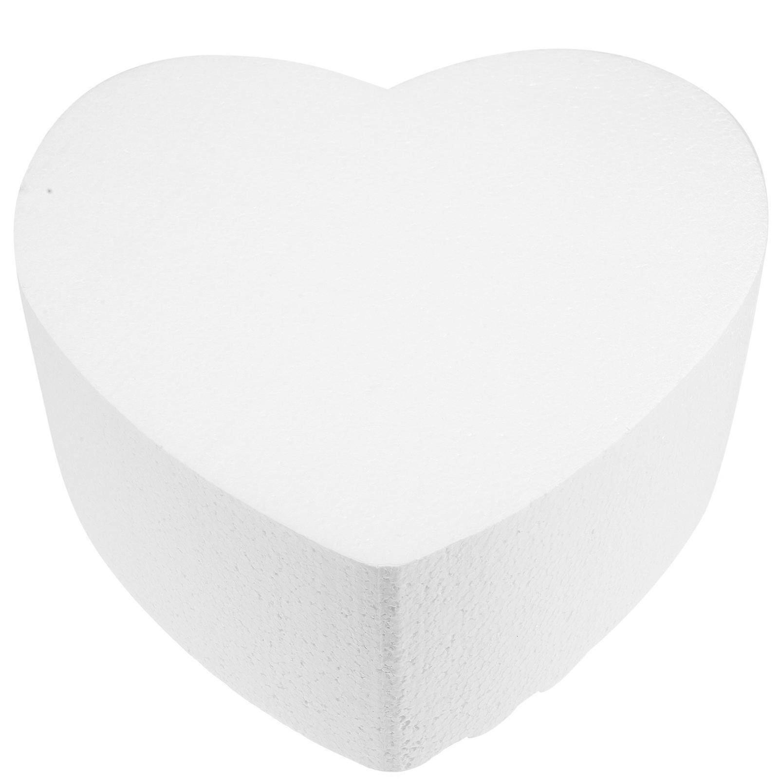 Foams Cake Practice Model Heart-shaped Cake Model Baking Cake Practice Model