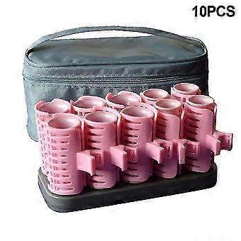 10 Pcs/set Electric Roll Hair Tube Heated Roller Hair Curly Styling Sticks Tools-MXBC-yuiy
