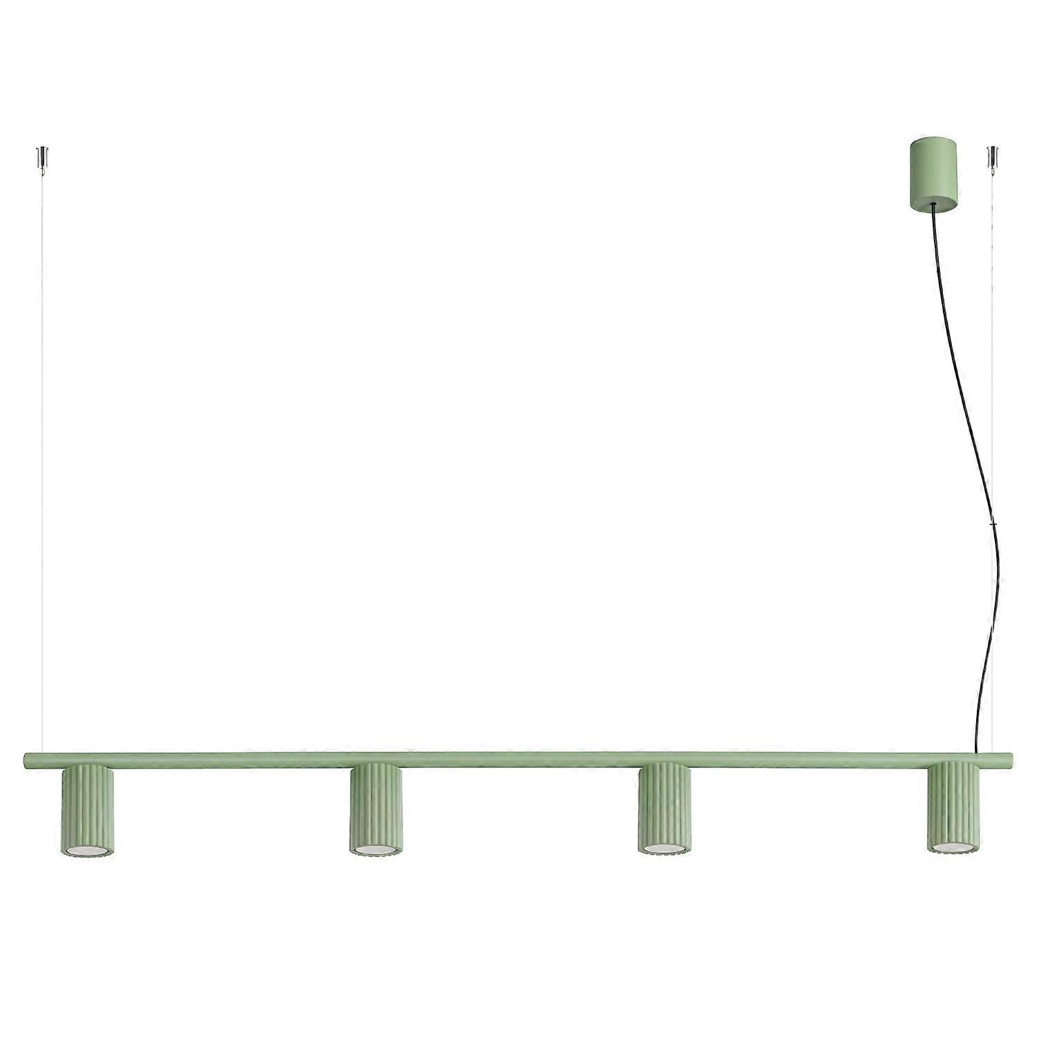 Chandelier KARBON 4 sage