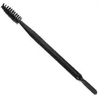 Eye Lash Brushes Separator Eyebrow Eyelash Brush Black Wood Portable Makeup for Girls 1Pc