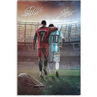 Messi Ronaldo Puzzle  Puzzle Home Bathroom Bedroom Living Room Decor Puzzle CYQL-505