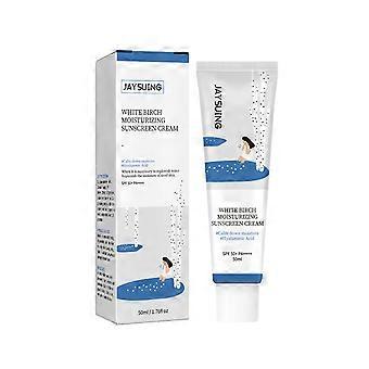 2pcs Oil Control Sunscreen Cream, Lightweight Non-Greasy Daily UV Protection