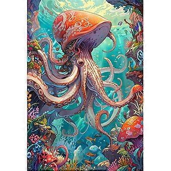 Animal Squid Octopus Jigsaw Challenging Puzzle Game for Adults Kids Decompressing Toy Holiday Party Gifts Puzzles VV1170