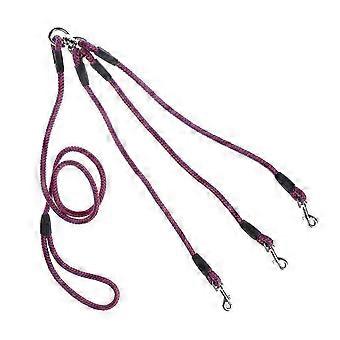 Triple Detachable Dog Leash Nylon