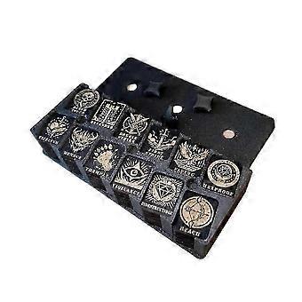 Tabletop Card Game Ability Tracking Counters, Token Dispenser for Card Games