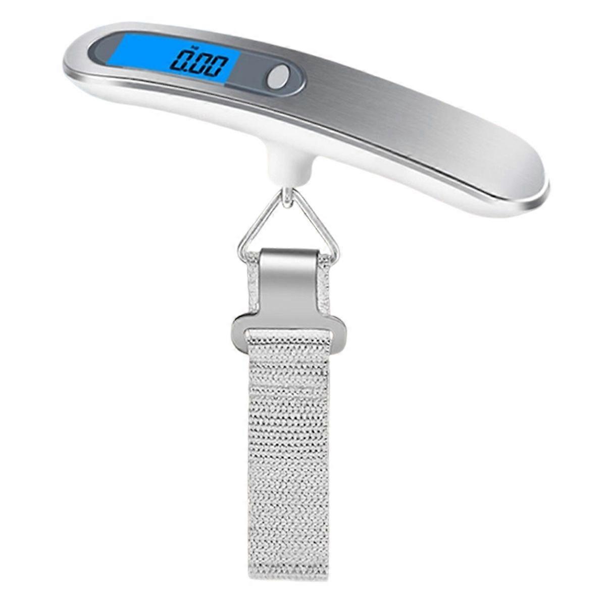 Portable Compact Luggage Scale with Data Hold and LCD Display