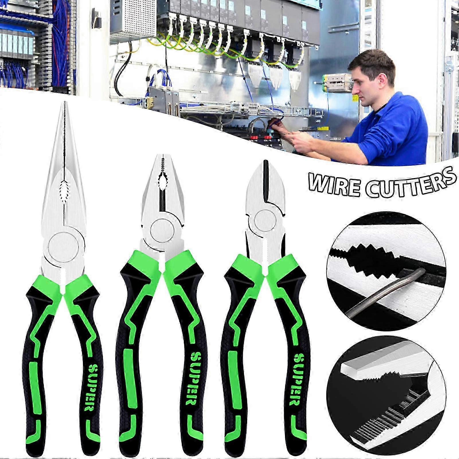 Precision Offset Cable Cutting Plier