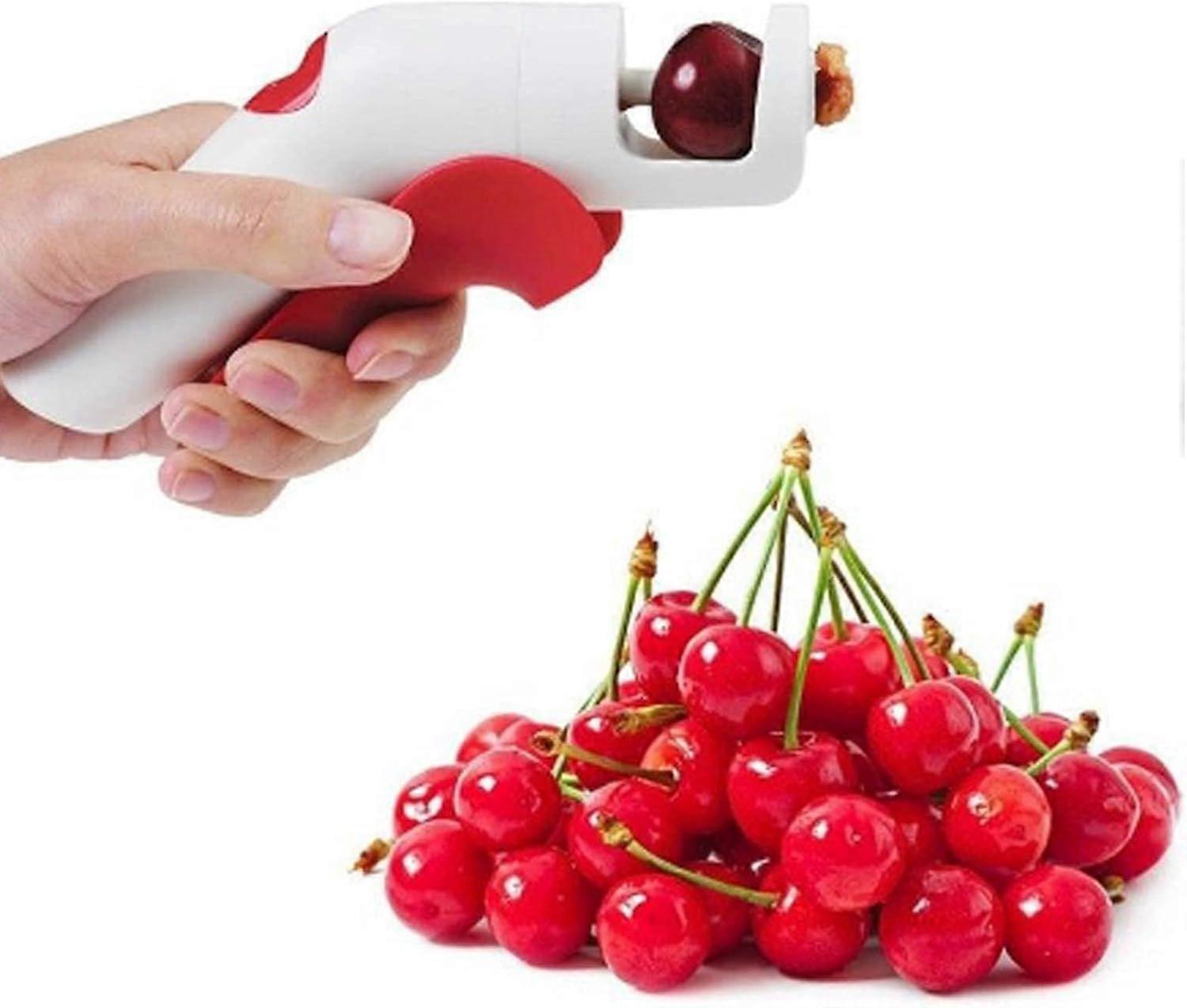 Cherry Pitter, Cherry and Olive Pitter, Multifunctional Fruit Pitting Tool, Simply Insert a Cherry
