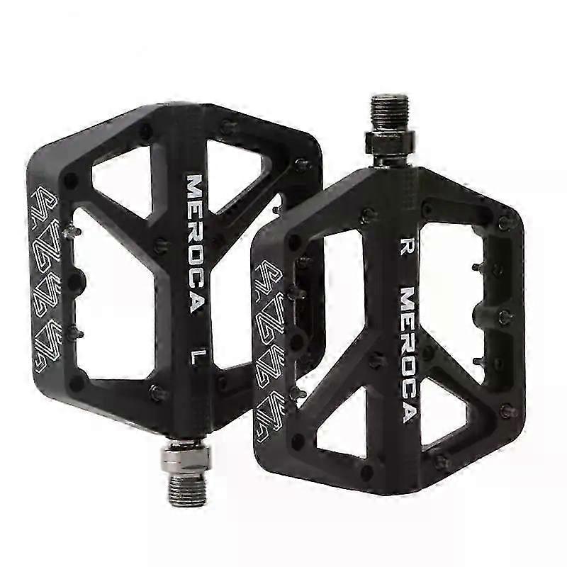 Lightweight MTB Flat Pedals Nylon Aluminium Core