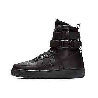 Nike Air Force 1 Triple Black Leather Women's 857872-005