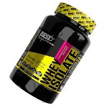 Whey isolate protein strawberry 90% 1000 g of powder