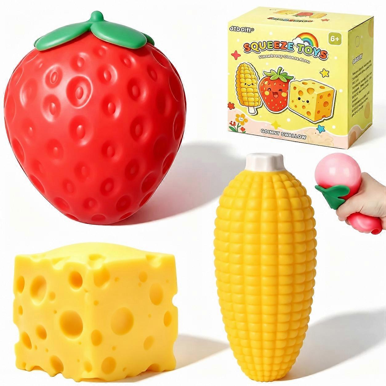 Advent Calendar Toy Set with Squishy Malt Candy Fun Box