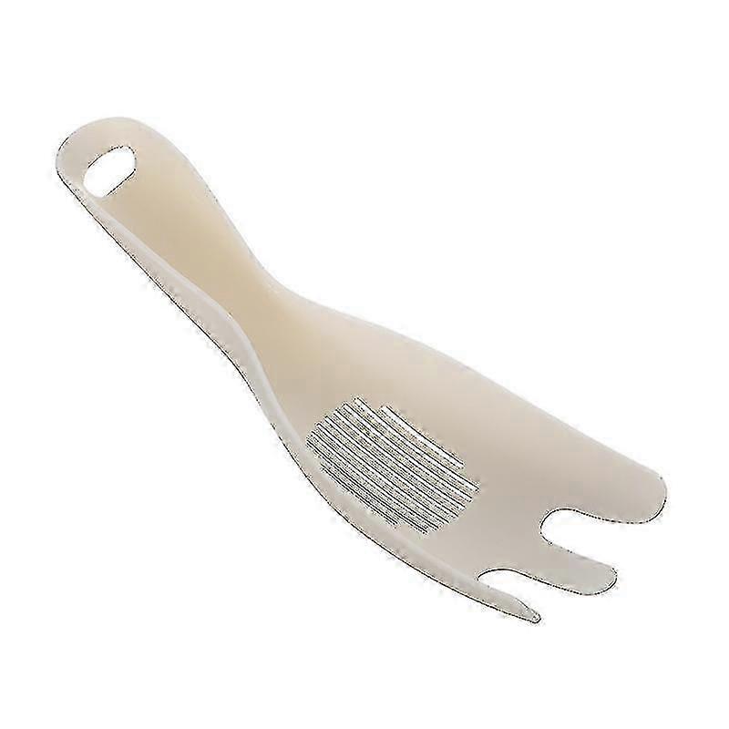 2 Pcs Creative Plastic Pot Strainer Drainer Multifunction Rice Wash Spoon Colander
