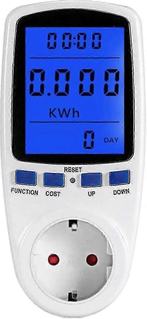Power Consumption Meter Socket for Electricity Usage Control,x