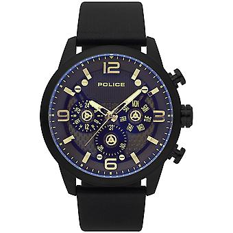 Politie sleutel West Quartz analoge man horloge met R1451302001 Cowskin armband