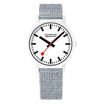 Essence white Quartz Analog Men's Watch with Nylon Bracelet MS1.41110.LD