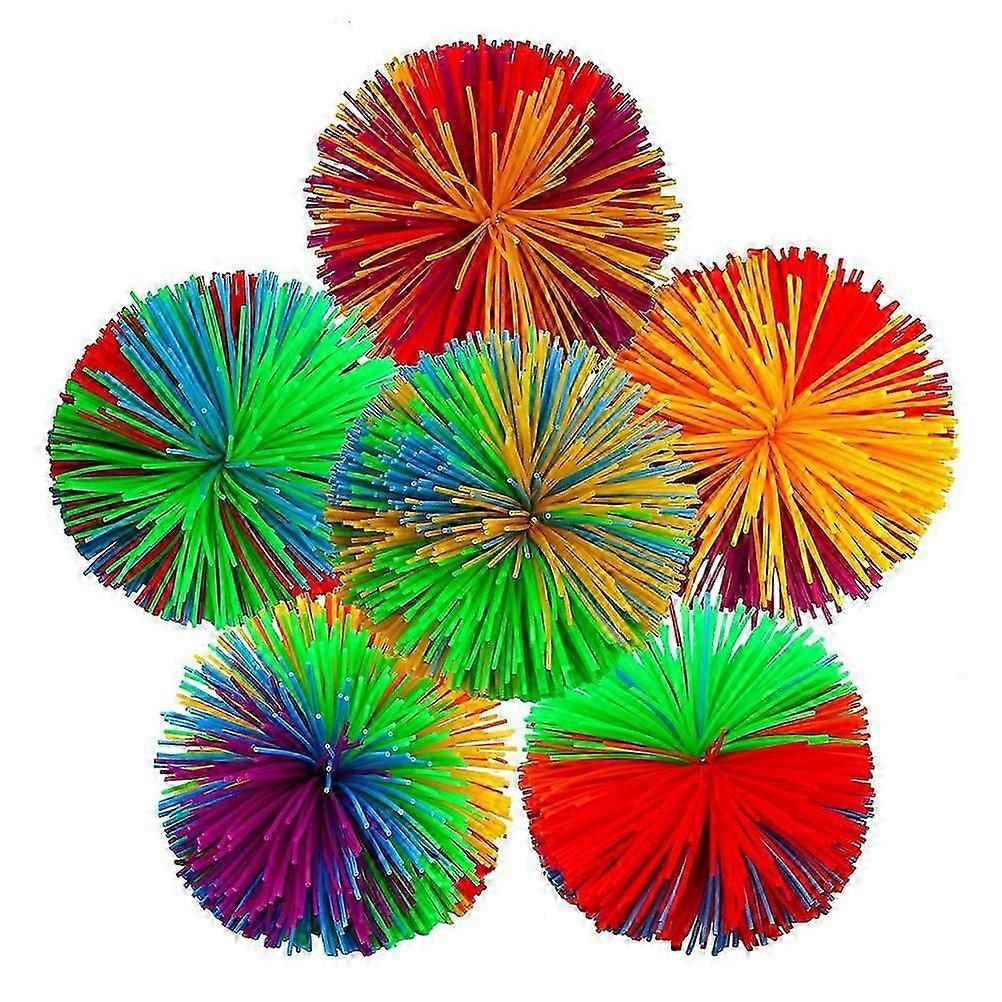 Stringy ball Toy Assorted Color Fluffy Ball - for Playing 2Sets_HP