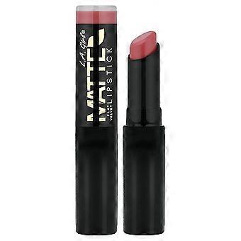 4 batons matte da marca L.A. Girl, coleção Velvet, cor GLC812 Snuggle, 3g.