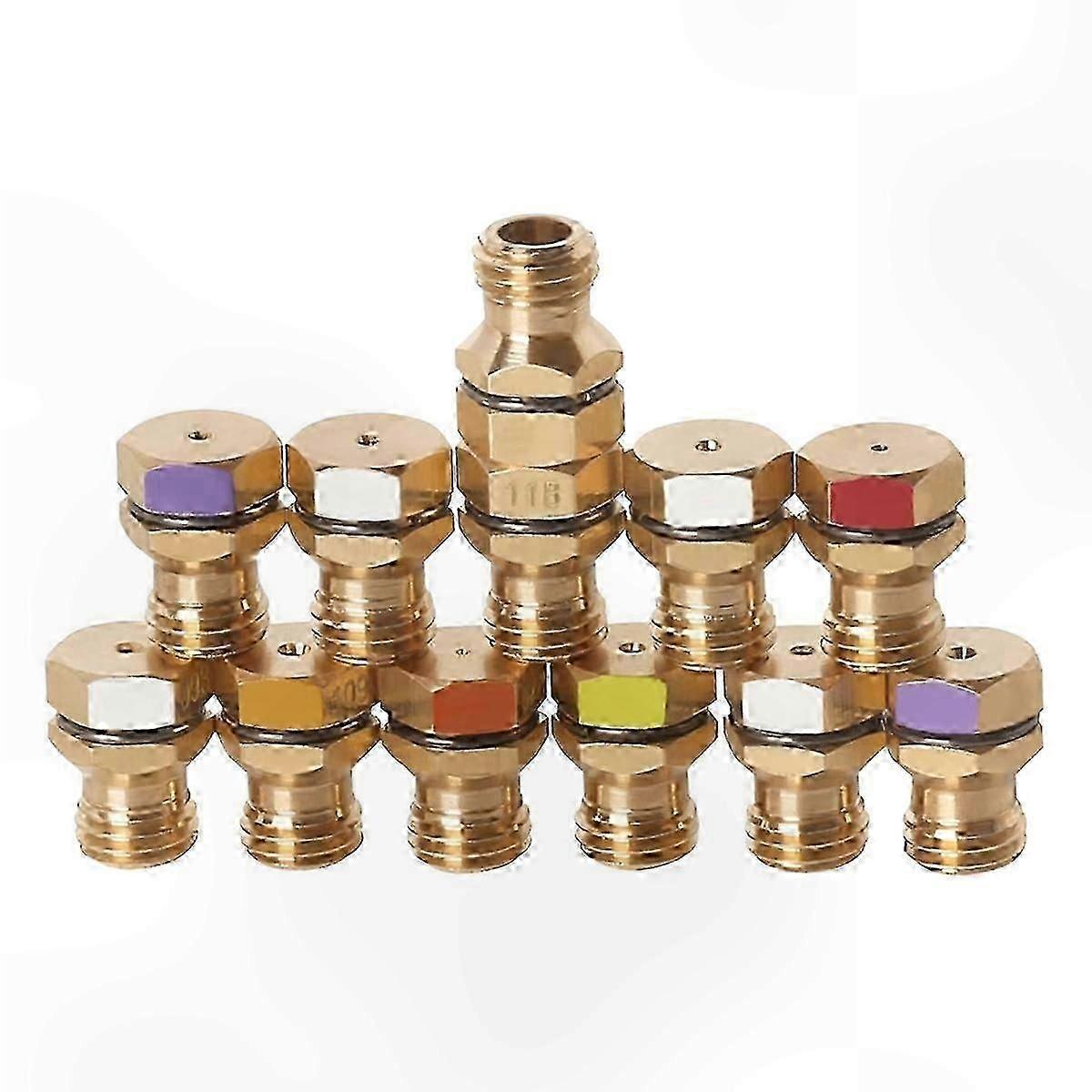 Brass Orifice Adapter for Propane Gas Range Conversion Kit