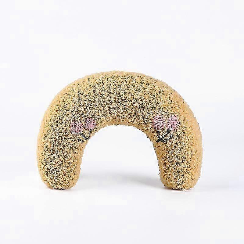 U Shape Plush Cat Pillow Soft Support