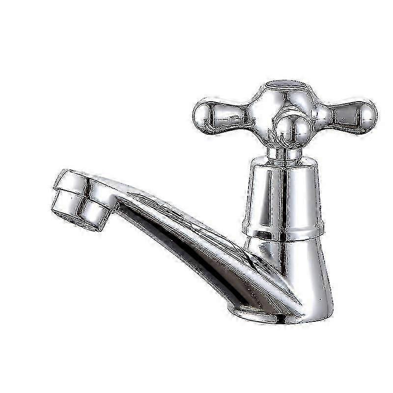 Cold-Only Chrome Basin Tap