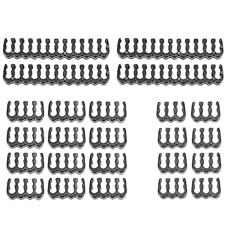 24PCS/Lot PC Cable Comb Motherboard 24Pin 8Pin 6Pin Cable Comb for Computer Gesleeved Up to 3.4 mm