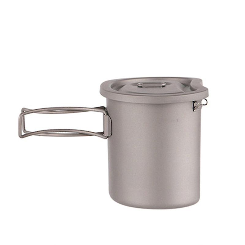 Ebox Lightweight Camping Pot Lunch Box Set - 750ml & 380ml Cookware For Hiking Picnic And Outdoor Ad