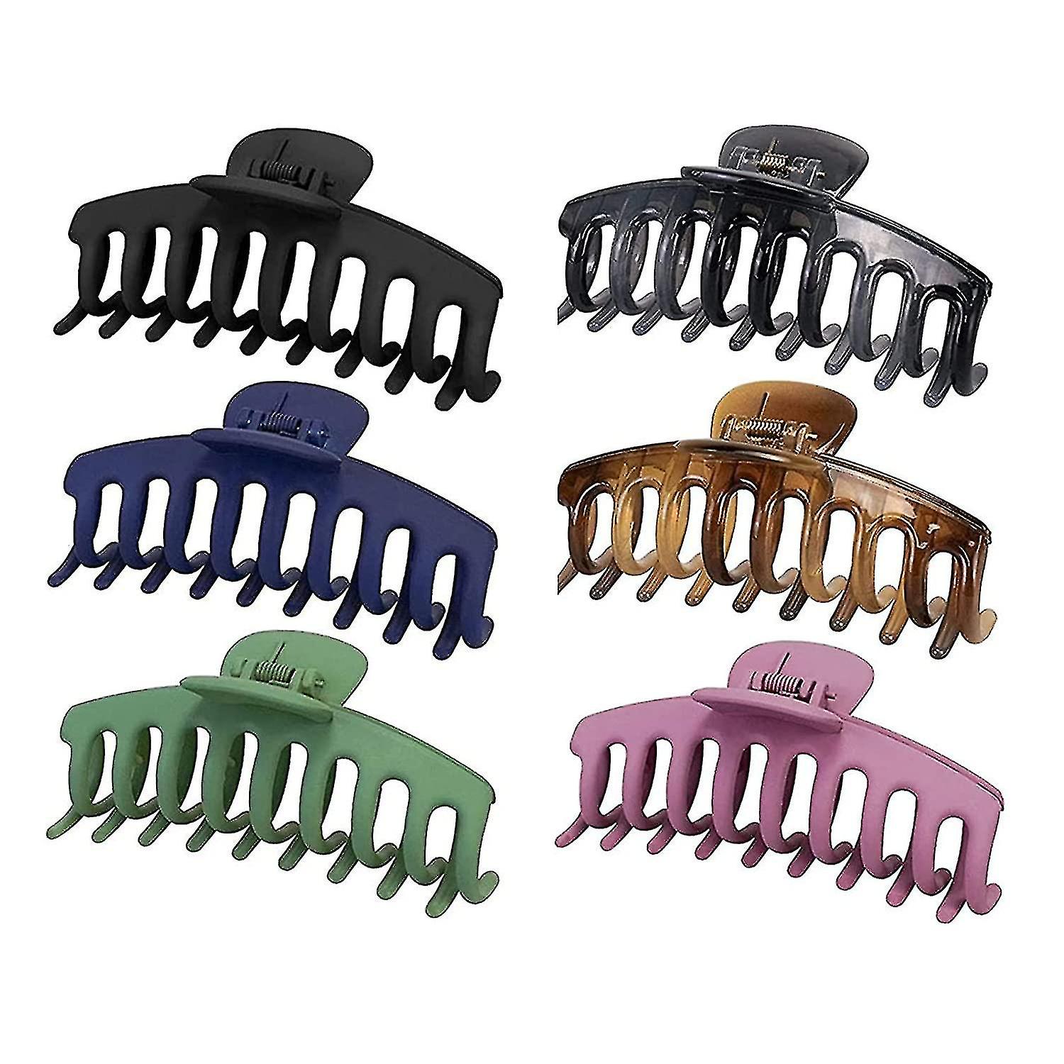 Clips, 6 Pieces Clips, Clips Non-slip Barrettes,