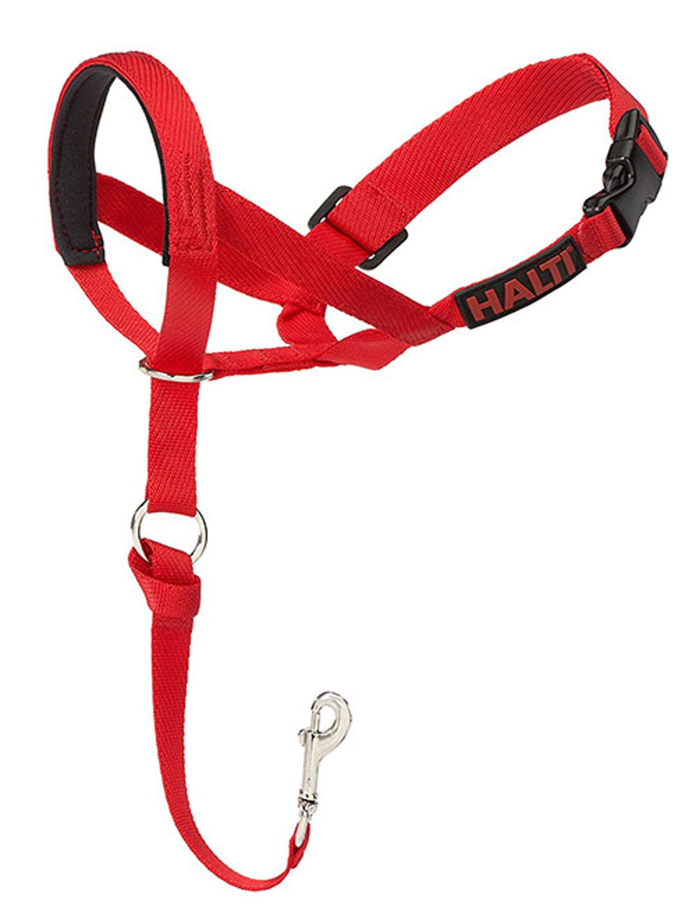 HALTI Dog Headcollar size 4 red