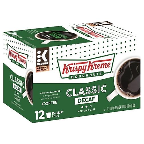 Krispy Kreme Doughnuts Classic Decaf Coffee K-Cups