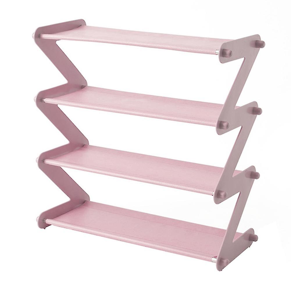 Shoe Holder Multi-layer Storage Shoes Organizer Easy To Install Z Type Storage Shelf