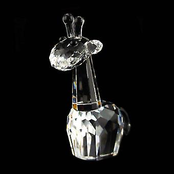 Giraffe Austrian Crystal Figurine Ornament Home Decor