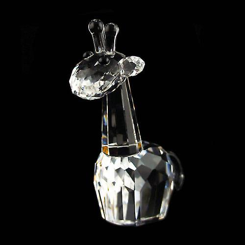 Giraffe Austrian Crystal Figurine Ornament Home Decor