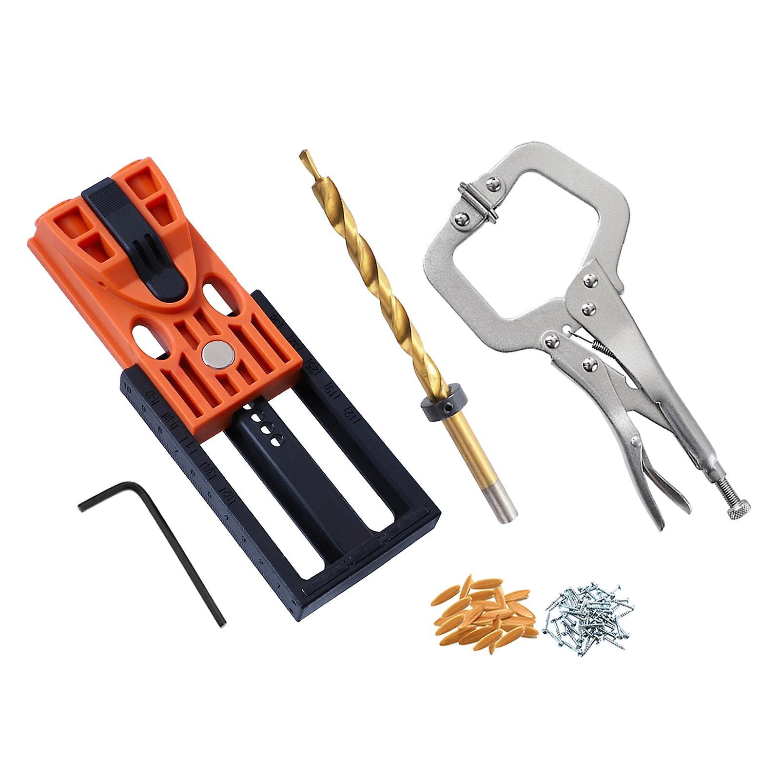 Self Centering Doweling Jig Wave Hardware Precise Punch Drilling Jig Kit Package C