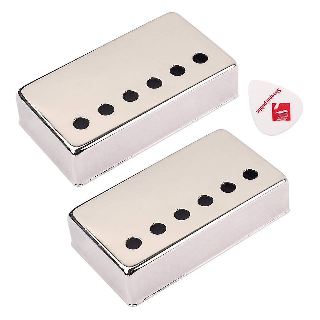 2 قطعة 50 مم الغيتار Humbucker أغطية بيك أب ل LP SG Eiphone الغيتار الكهربائي