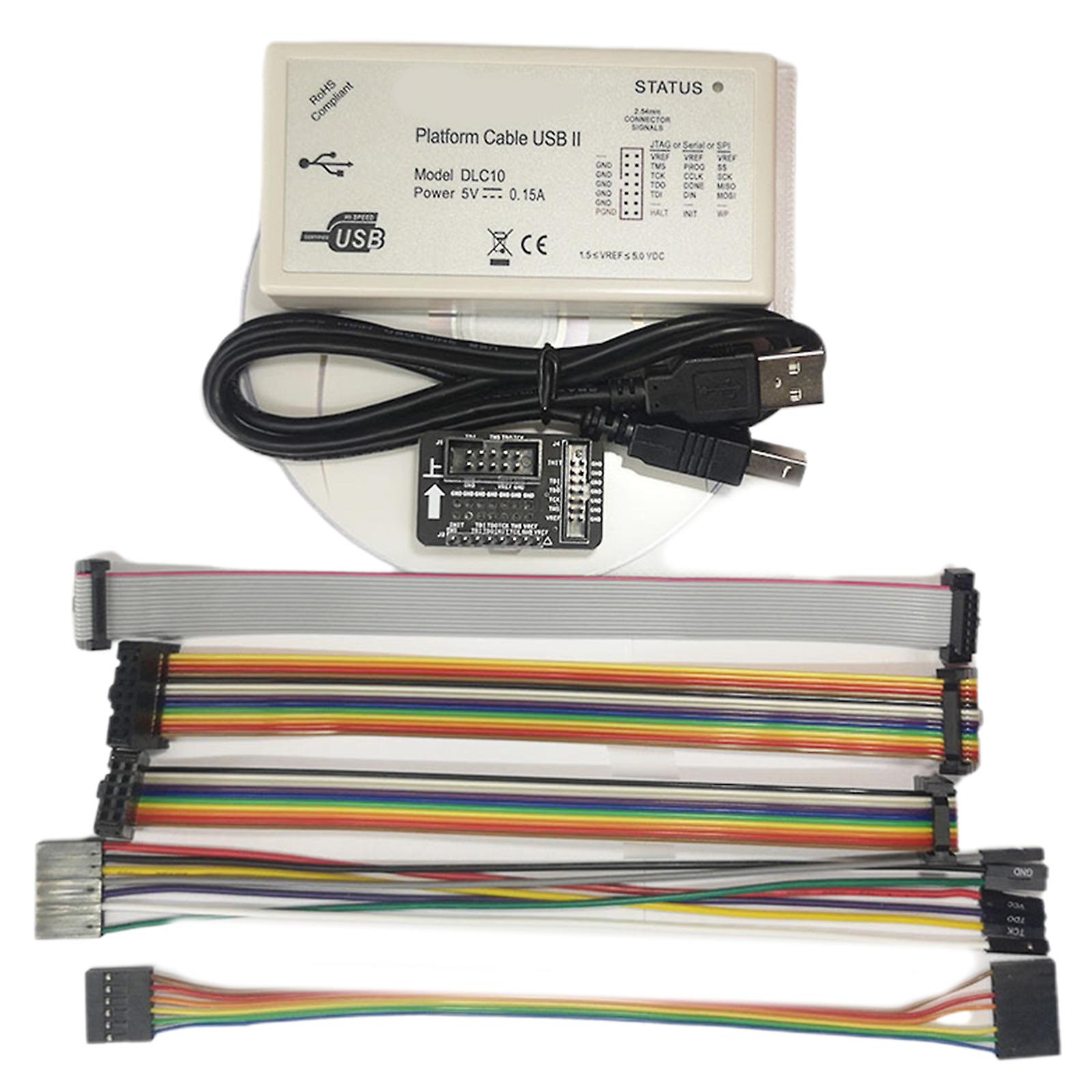 Plattformkabel USB DLC10 Xilinx FPGA CPLD Jtag SPI Download Debugger Programmierer