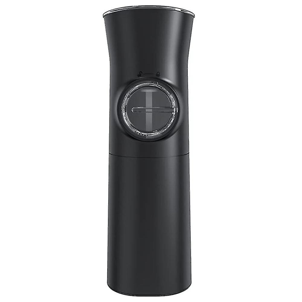 Gravity Electric Salt And Pepper Grinder, Adjustable Coarseness Hand Automatic Operation, Black