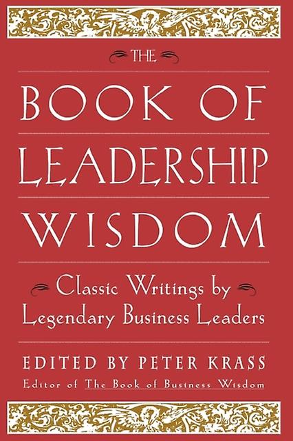 The Book Of Leadership Wisdom by Andrew Grove Paperback Book