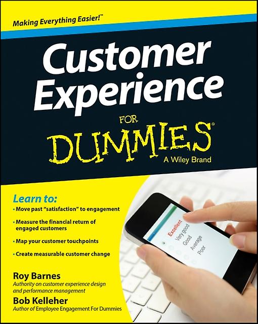 Customer Experience For Dummies - Bob - Customer services - John Wiley & Sons Inc - Paperback