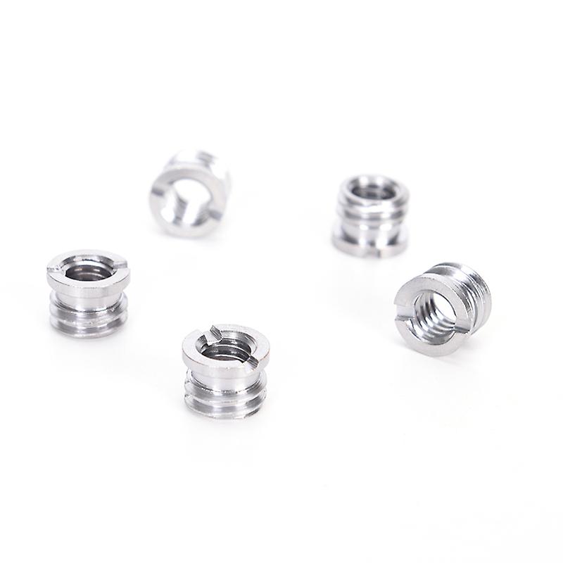1/4" to 3/8" Convert Screw (5pack) Adapter for Tripod and camera and quick X8K5 New
